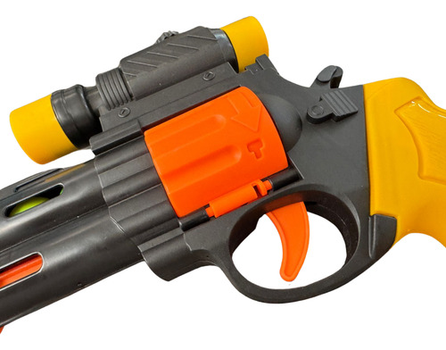 Pistola Juguete Lanzador Con Esposas Balas Redondas Y Dardos