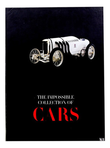 Caixa Livro Decorativa The Impossible Collection Of Cars Cor Colorido Carro