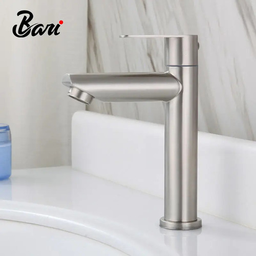 Grifería Institucional B Para Baño Brush Nickel Bari