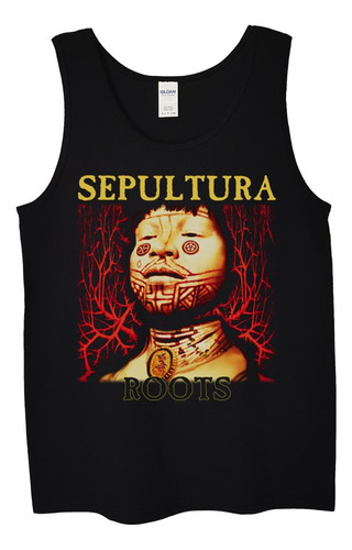 Polera Musculosa Sepultura Roots Metal Abominatron