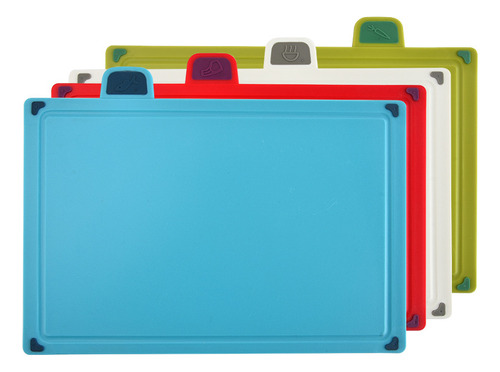 Tabla De Cortar De Cocina Multicolor Antibacteriana