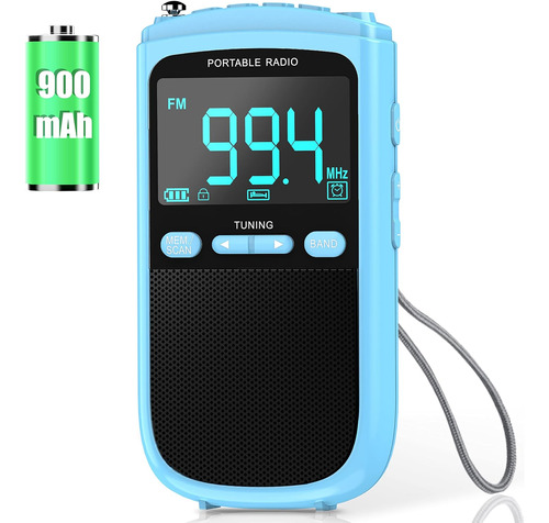 Radio Battery Operated Radio With Long Lasting 900mah