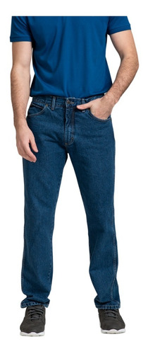 Jeans Hombre Montana Clásico Wrangler Original Azul