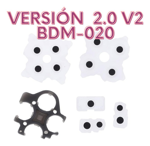 Rubber Gomas Almohadillas Joystick Compatible Ps5 Bdm-020