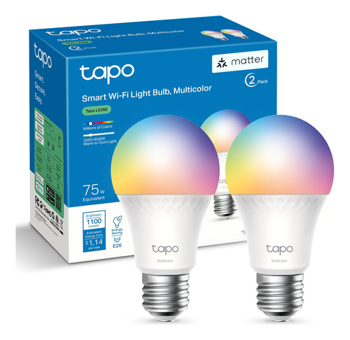 Lâmpadas Inteligentes Tapo Tp-link L535e 1100 Lúmens (pacote