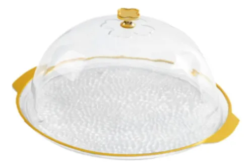 Plato Para Tartas Con Cúpula, Soporte Para Platos De L