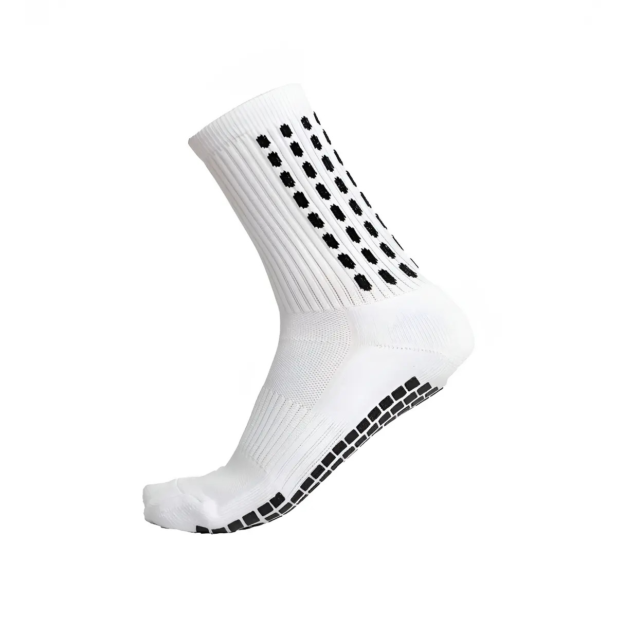 Medias Antideslizantes - Deportivas 3/4 Foxsocks® - Premium Color Blanco