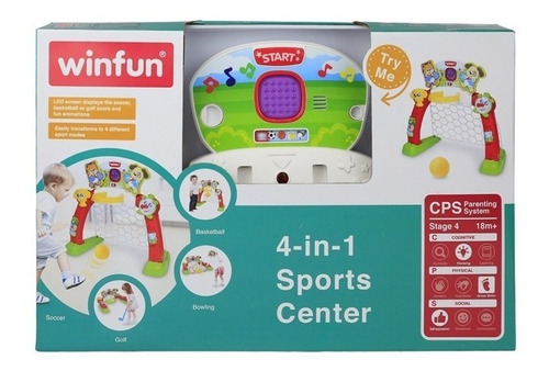 Centro De Juego 4 En 1 Winfun