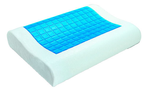 Almohada Cervical Memory Foam Gel Ducarsil 60  36cm 12/8cm