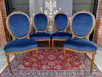 Comprar Sillas Estilo Luis Xvi Francés Medallón $225.000 C\u002Fu