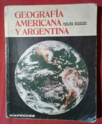 Geografia Americana Y Argentina, Paulina Quarleri 