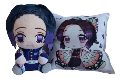 Shinobu Kocho Kimetsu No Yaiba Demon Slayer Peluche Set 