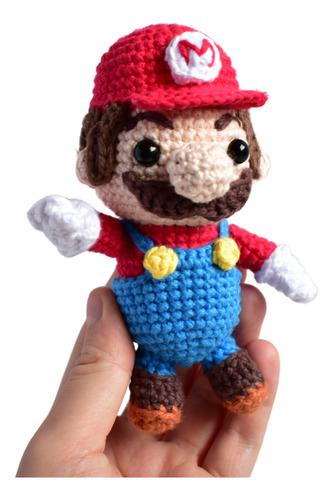 Amigurumi Mario Bros A Crochet 12 Cm