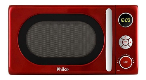 Micro-ondas Philco Retro PMR24   vermelho 20L 220V