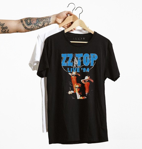 Remera Zztop 100% Algodón Icaro Remeras Local Almagro