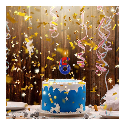 Pantalones De Tirantes Velas De Número De Cumpleaños, Velas
