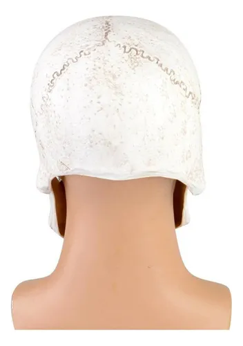 Máscara De Calavera De Terror Con Casco De Esqueleto