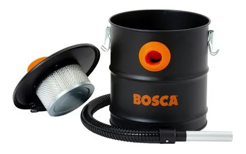 Aspiradora De Cenizas Y Polvo Bosca Color Negro Tacho 800w
