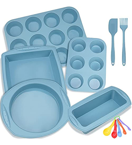 Moldes Para Hornear Antiadherentes De Silicona Bandeja De Mo