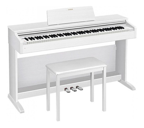 Piano digital Casio Celviano Ap 270 We blanco AP-270We Bivolt