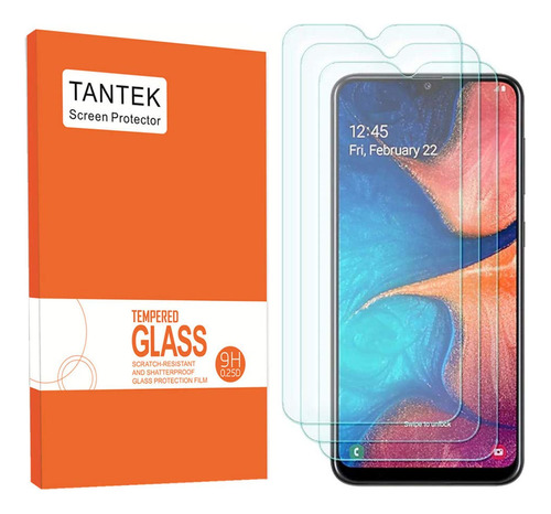 Tantek 3 Protector Pantalla Para Samsung Galaxy A20 6.4 