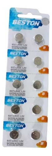 Bateria Pila Tipo Boton Beston Lr44 1.5v Ag13 357 X 10 Unid