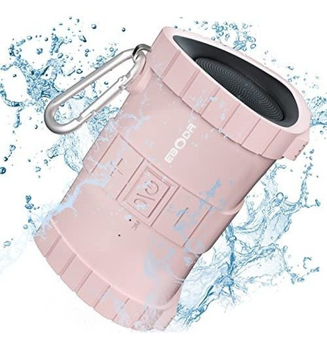 Eboda Waterproof Shower Bluetooth Speaker, Portable Ltypc