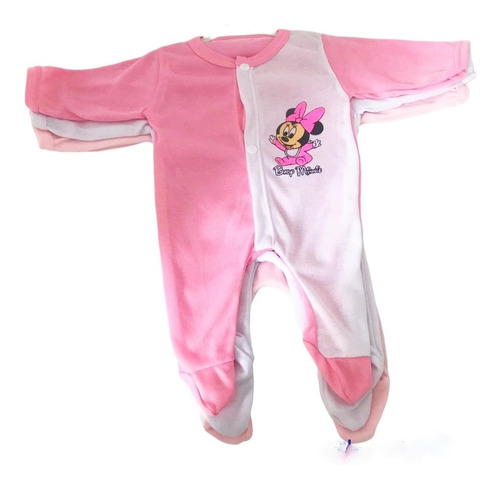  Pijama Bebes Enteriza Set 3 Unidades 