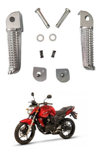 Set Pedalines Traseros Para Moto Yamaha Fz 16 / Fz2.0 / Fzn