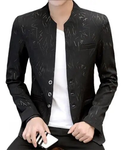 Chaqueta Hotmen Blazer Comfy St Con Botones Falsos Para Nego