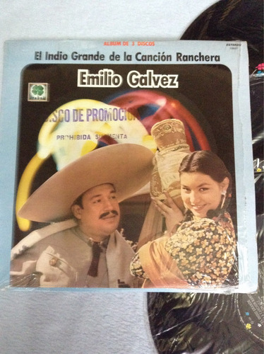 Lp Emilio Galvez El Indio De La Cancion Ranchera