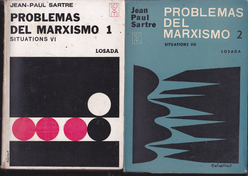 Problemas Del Marxismo. 2 Tomos. Jean Paul Sartre