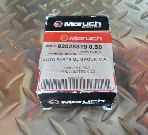 Concha Biela Optra Limited Tapa Negra (020) (050) Moruch