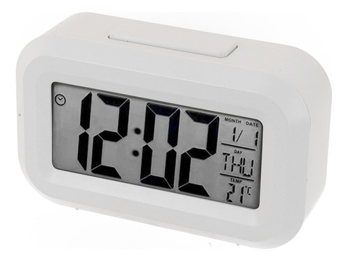 Despertador Digital Con Pantalla De Fecha Y Temperatura