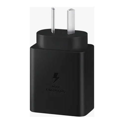 Cargador Samsung Usb-c Con Cable Carga Super Rápida Negro