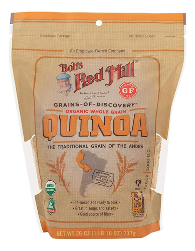 Bobs Red Mill White Organic Quinoa 737g