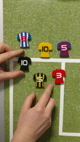 Imagen 10 de 10 de Pizarron Táctico De Fútbol Magnético 1,50m X 0,90 M + Fibron