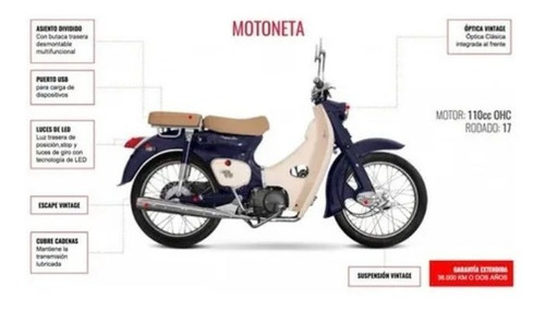 Zanella Motoneta 110 Vintage Retro - Super Oferta!