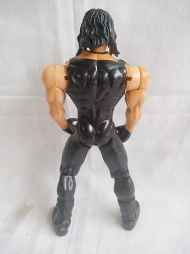 Luchadores De Colección Sting Y Bret Hart Toy Biz 1999 15cm (Usado)