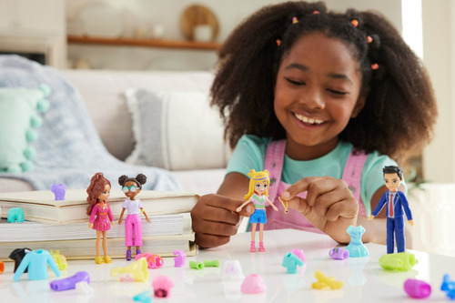 Polly Pocket Accesorios Súper Paquete De Modas Bahía Mágica