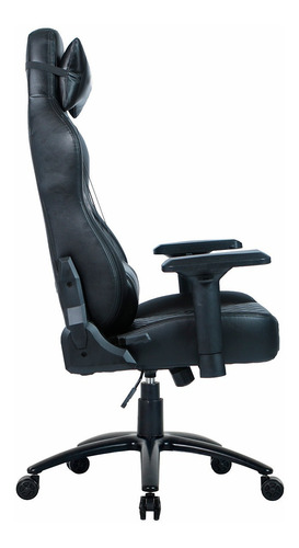 Imagen 7 de 7 de Sillón Silla Premium Gamer Pro Oficina Reclinable Negra 180°