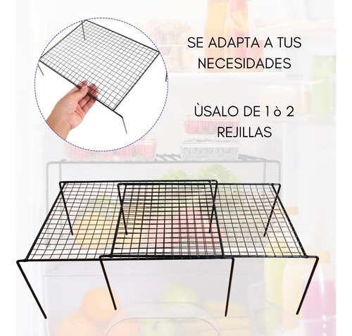 Pack 2 Repisa Extensible Almacenamiento Organizador Cocina