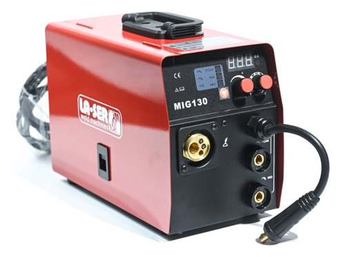 Soldadora LA-SER MIG130 roja 50Hz/60Hz 220V
