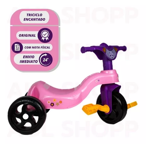 Triciclo motoca infantil fast criança bebe - Pais & Filhos