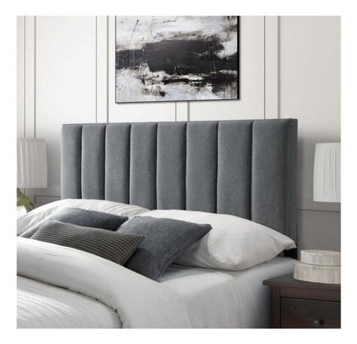 Respaldo Al Piso Para Cama Diseño Tubular De 1.5 Plazas