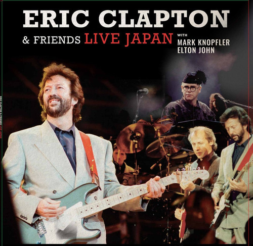 Vinilo Eric Clapton  Live In Japan With Friends 1988 Nuevo