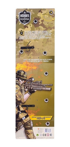 El Duende Azul Ametralladora Friccion M 249 Militar Jlt 6205