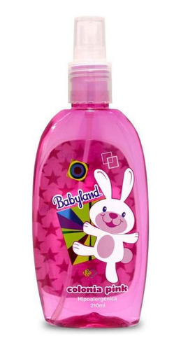 Babyland Colonia Pink Válvula Spray 210 Ml