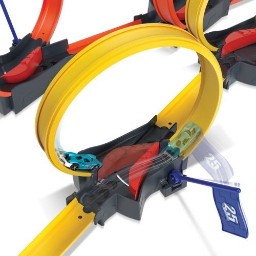 Pista De Brinquedo Super Loop Action 4 A 10 Anos Hot Wheels Multicolor