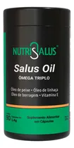 Comprar Salus Oil - Ômega Triplo Óleo De Peixe Ômega 3, Óleo De Linhaça Ômega 6, Óleo De Borragem Ômega 9, Fonte De Dha, Epa, Acido Alfa Linolênico, Acido Gama, Linolênico, Acido Linoleico 90 Caps Nutri Salus